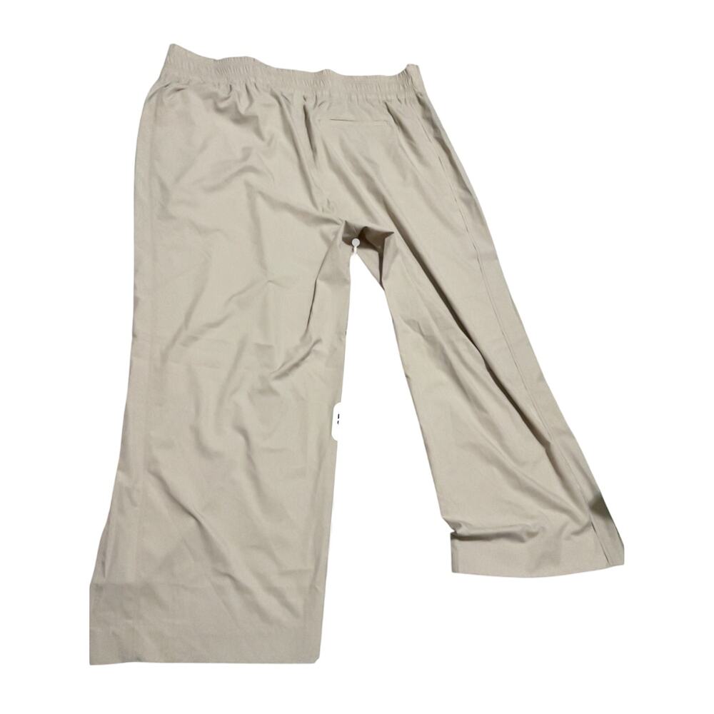 Old Navy StretchTech High-Waist Wide-Leg Split Pants 3X NWT Stone Quick-Dry - Picture 5 of 10